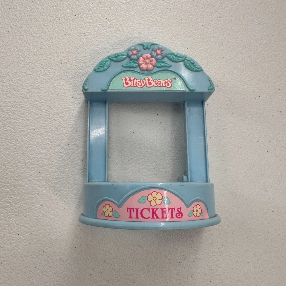 Bitsy Bears Toy Ticket Booth 1991 Vintage Collectible Tyco Industries‎ Ferris